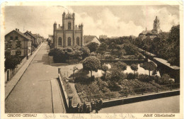 Gross-Gerau - Adolf Göbelstraße Mit Synagoge - Judaika - Gross-Gerau