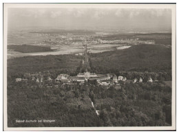 MW14617x/ Schloß Solitude B. Stuttgart Foto AK Seltenes Strähle Lufbild 30er  - Stuttgart