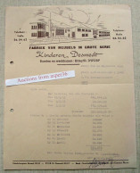 Fabriek Meubels, Kinderen Desmedt, Kring 50, Dworp Beersel 1953 - 1950 - ...