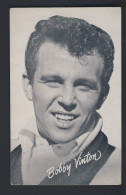 Bobby Vinton - American Singer C.1950s 60s - Mutoscope Card - Muziek En Musicus