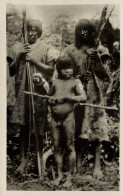 Ecuador, Napo-Park, Indians With Bows And Arrows, Parrot (1910s) RPPC Postcard - Ecuador