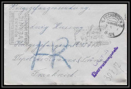 Lettre 1 2970 Prisonniers De Guerre Kriegsgefangenen War 1914/1918 Censuré Fechingen P Romans Drome 1917 - 1. Weltkrieg 1914-1918