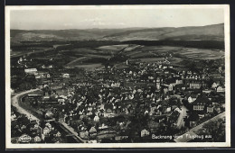 AK Backnang, Fliegeraufnahme Des Gesamten Ortes Mit Umgebung  - Backnang