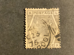 1873 Queen Victoria 6d Grey Used Wmk Spray (S 958) - Oblitérés