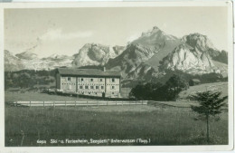 Unterwasser 1934; Ski- Und Ferienheim Seegüetli - Gelaufen. (Hans Gross - St. Fielden) - Wildhaus-Alt Sankt Johann