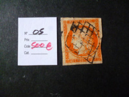 Timbre France Oblitéré N° 5 1850 - 1849-1850 Cérès