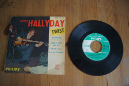 JOHNNY HALLYDAY WAP DOU WAP EP 1961  VARIANTE LANGUETTE - 45 Toeren - Maxi-Single