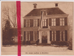 Breukelen - Nieuw Raadhuis - Orig. Knipsel Coupure Tijdschrift Magazine - 1925 - Unclassified