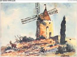 AKPP3-0248-MOULIN - FONTVIELLE - LE MOULIN DE DAUDET   - Windmills