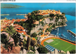 AKPP12-0838-SPORT - PRINCIPAUTE DE MONACO - LE PORT - LE ROCHER ET LE STADE LOUS II  - Fútbol