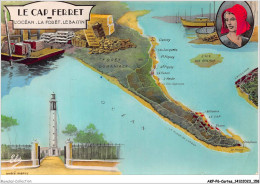 AKPP6-0528-CARTES - LE CAP FERRET  - Maps