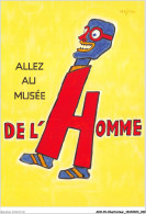 AKOP6-0547-ILLUSTRATEUR - SAVIGNAC - Allez Au Musee De L'homme - Savignac