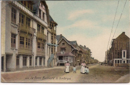 DE PANNE "BOULEVARD DE DUNKERQUE-DE WEG NAAR DUINKEREKEN"AQUA PHOTO N°1989 - De Panne