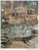 CYPRUS - European Chameleon, Troodos Lizard, 04/02, Used - Otros & Sin Clasificación