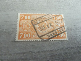 Belgique - Chemins De Fer - Spoorwegen - 7f.00 - Orange - Oblitéré - Année 1927 - - Used