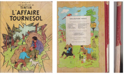 TINTIN  L'affaire Tournesol   B18    1956 - Hergé