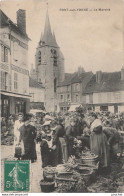 Q16-89) PONT SUR YONNE (YONNE)  LE MARCHE - (TRES ANIMEE) - Pont Sur Yonne