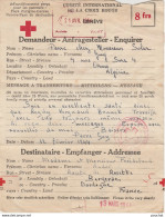  LETTRE MESSAGE COMITE INTERNATIONAL DE LA CROIX ROUGE GENEVE 21 AVRIL 1944 - DELEGATION DE VICHY - BERGERAC - (2 SCANS) - Rode Kruis