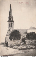 S24-56) BADEN (MORBIHAN) L ' EGLISE - ( PETITE ANIMATION - ENFANTS - 2 SCANS ) - Other & Unclassified