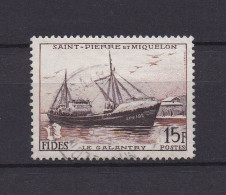 SAINT PIERRE ET MIQUELON 1956 TIMBRE N°352 OBLITERE F.I.D.E.S. - Usati