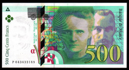 500F Pierre Et Marie Curie 2000 - P 043 - NEUF - Fay : 76.5 - 500 F 1994-2000 ''Pierre En Marie Curie''