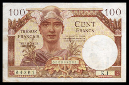 100F Trésor Français 1947 - K 1 - SUP+ - VF 32 - 1947 French Treasury