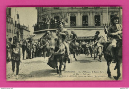 F-60-Compiegne-11P1 Fêtes De Jeanne D'Arc 1911, Jehan D'Avesnes, Comte De Hainaut, Cavaliers, Animation, Cpa BE - Compiegne