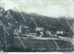 Cg366 Cartolina Rua Di Pragelato Scorcio Panoramico Torino Piemonte - Autres & Non Classés