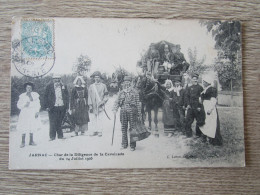 16 JARNAC CHAR DE LA DILIGENCE DE LA CAVALCADE DU 14 JUILLET 1906 ANIMEE DEGUISEMENTS - Jarnac