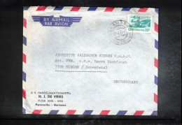 Surinam 1967 Interesting Airmail Letter - Suriname