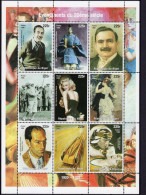 Niger 1998, 20th Century, Disney, Caruso, Golf, Marylin, Monet, Cinema, 9val - Música