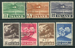 ICELAND 1948 Eruption Of Hekla Used.  Michel 247-53 - Usados