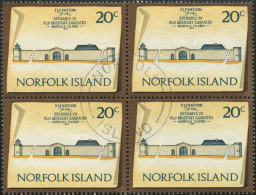 Norfolk Island 1973 SG144 20c Historic Building Block FU - Ile Norfolk