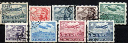 Tschechoslowakei CSSR 1946 - Mi.Nr. 492 - 500 - Gestempelt Used - Used Stamps