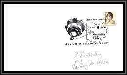 67344 USA Ballon All Ohio Balloon Rallye Marysville 6/9/1980 Ballon Balloon Espace Space Lettre Cover - Luchtballons