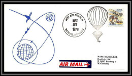 67347 Hot Air Station Batavia 27/5/1979 USA Ballon Balloon Espace Space Lettre Cover - Luchtballons