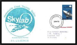 66451 Skylab Sl-2 Launch Canberra 25/5/1973 Australie Australia Espace Space Lettre Cover - Océanie