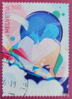 2022 Zu 1920 / SBK C2 / Mi 2808 / YT CR .. CRYPTO Obl. Sur Fragment SBK 27 CHF Voir Description - Used Stamps