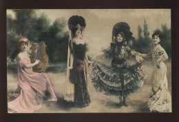 CLEO DE MERODE - PHOTOGRAPHIE REUTLINGER DE4 ARTISTES DONT CLEO - Donne Celebri