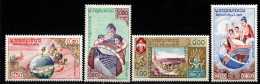 Laos 1958 - Mi.Nr. 85 - 88 - Postfrisch MNH - UNESCO - UNESCO