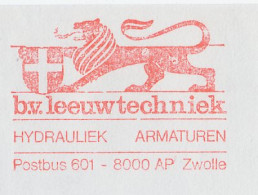 Meter Top Cut Netherlands 1988 Coat Of Arms - Lion - Other & Unclassified