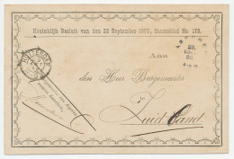 Asperen1886 - Caoutchoucstempel - Briefe U. Dokumente