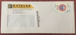 TURKEY,TURKEI,TURQUIE ,CORLU  TO TEKIRDAG  , 2018  COVER - Cartas & Documentos