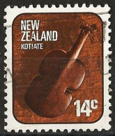 New-Zealand 1976 - Mi 700 - YT 678 ( Musical Instrument : Violin ) - Usati