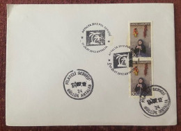 TURKEY,TURKEI,TURQUIE ,ANTALYA  2012,STAMP EXHIBITION  ,FDC, - Lettres & Documents