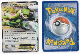 Carte Pokémon Base Boréas EX 2012 90/108 - Other & Unclassified