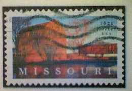 United States, Scott #5626, Used(o), 2021, Missouri Statehood, (55¢) - Used Stamps