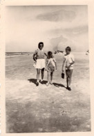 Vintage Foto Junge Frau Urlaub Am See - Pin-up