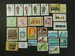 BULGARIE, Epoque Soviétique,  LOT De 26 Timbres Oblitérés Tous Différents En Très Bon état - Collezioni & Lotti