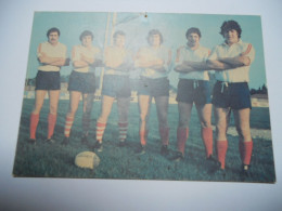 THEME DIVERS CARTE COULEUR  Publicité Spanghero 6  JOUEURS DE RUGBY CARTE AVEC SIGNATURE  Des 6 JOUEURS EDIT SPANGHERO - Rugby